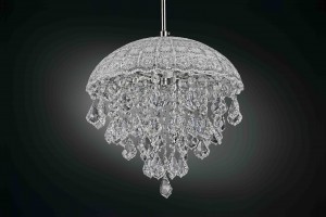 Crystal glass light