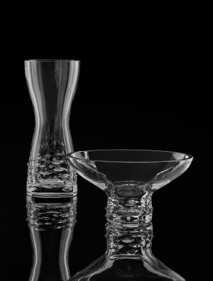 Split - modern bohemia crystal glass and bowl