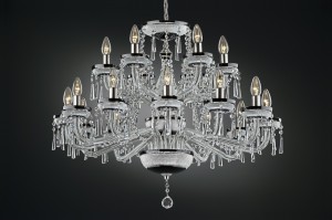 Crystal ceiling chandelier